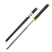 Espada Katana Roronoa Zoro Geek Cosplay Lâmina Reta