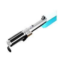 Espada Laser RGB Luke De Metal Com Luzes Piscantes, Brinquedo De Cosplay Com Som E Efeitos De Força