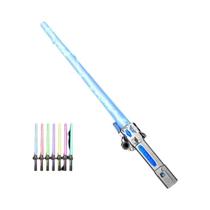 Espada Laser Telescópica 2 em 1 - Brinquedo Colorido para Crianças e Adultos