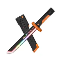 Espada LED Colorida Brilhante Com Efeito De Fumaça E Faíscas, Espada De Luz Extensível Para Crianças