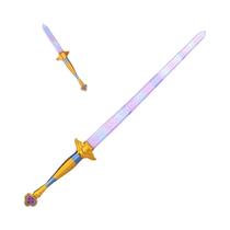 Espada Longa Roxa Acessório De Cosplay K-pop Caçador De Demônios Rumi Acessório Telescópico Presente
