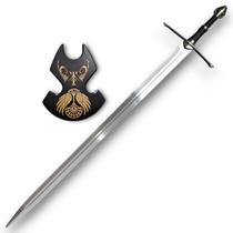 Espada Medieval Longa Knight Cavalaria Golden Ring 1,2metros Espada Medieval Longa Knight Cavalaria Golden Ring 1,2metros