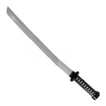 Espada Ninja Katana Samurai Som E Luz À Pilha Preto