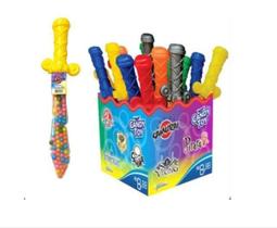 Espada Pirata Com Balinhas 20Un X 30Gr Candy Toy