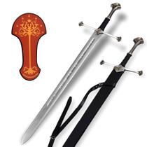Espada Qureshi Knifes com Lâmina Reta e Afiada Medieval Espada Qureshi Knifes com Lâmina Reta e Afiada Medieval