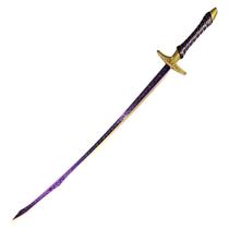 Espada Rapieira De Aço Medalum Clair Obscur Com Suporte Colecionável Geek Espada Rapieira De Aço Medalum Clair Obscur Com Suporte Colecionável Geek