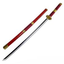 Espada Roronoa Zoro Katana Kitetsu De Bambu Com LED Cosplay One Piece Decoração