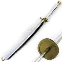Espada Roronoa Zoro One Piece 104cm Lâmina Bambu Cor:Branca Espada Roronoa Zoro One Piece 104cm Lâmina Bambu Cor:Branca
