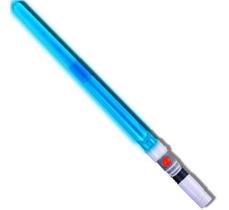 Espada Sabre De Luz Space Guardian Luz E Som Retrátil Azul - Polibrinq