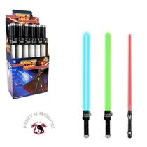 Espada Sabre De Luz Star Com Som E Luz Diferentes Brinquedo Led Recarregável Pilhas