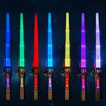 Espada Sabre De Luz Star Wars Com Som E Luz Jedi 7 Cores