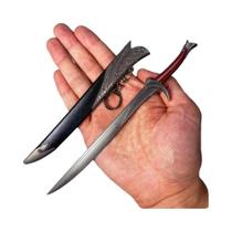 Espada Samurai Baggins Katana De 8,2 Polegadas, Glamdring Japonês Real, Faca Ninja De Metal,