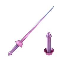 Espada Samurai Espiral Telescópica 3D Brinquedo Antiestresse Acessórios De Cosplay Decoração De Casa Espada Samurai Espiral Telescópica 3D Brinquedo Antiestresse Acessórios De Cosplay Decoração De Casa