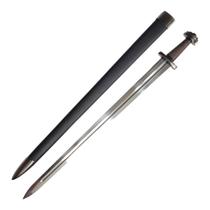Espada Viking 103cm Aço Com Suporte Madeira