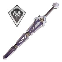 Espada Warcraft Em Aço Com Suporte De Parede Espada Warcraft Em Aço Com Suporte De Parede