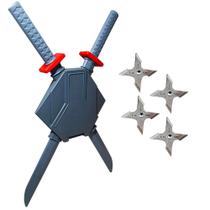 Espadas Ninja com Suporte de Brinquedo Para Crianças - LePlastic