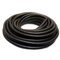 Espaguete Rolo Corrugado Preto Conduite 13mm Com Corte 20 Metros Reforçado Resistente Para Chicotes Fios Elétricos Som