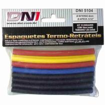 Espaguete Termo Retrátil com 10 Peças 10mm Várias Cores - 5110 - DANI