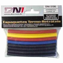 Espaguete Termo Retrátil Com 15 Peças 6mm - 5106 - Dani