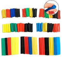 Espaguete Tubo Isolante Termo Retrátil 328 Pçs Colorido Espaguete Tubo Isolante Termo Retrátil 328 Pçs Colorido