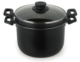 Espagueteira com escorredor antiaderente 5,8 litros panela 22cm ultra 6 Multiflon