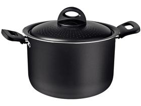Espagueteira Tramontina Alumínio 5,7L Preto 22cm Loreto Espagueteira Tramontina Alumínio 5,7L Preto 22cm Loreto