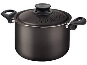 Espagueteira Tramontina de Alumínio Antiaderente com Tampa 7,3L 24cm Paris Espagueteira Tramontina de Alumínio Antiaderente com Tampa 7,3L 24cm Paris