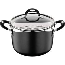 Espagueteira Tramontina Indução Antiaderente Mônaco Preta