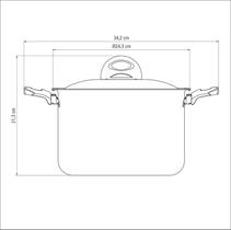Espagueteira Tramontina Loreto Alumínio Com Revestimento