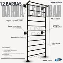 Espaldar De Ferro Exercitador Esportes 12 Barra Ling Alongamento