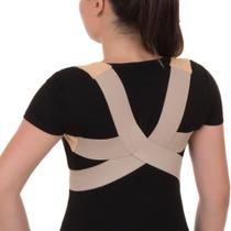 Espaldeira Corretor de Postura Coluna Ortopédica Simples Bege Artipé Espaldeira Corretor de Postura Coluna Ortopédica Simples Bege Artipé