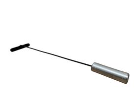 Espalha Brasa Puxador de Carvão Rastelo Inox METALLUX