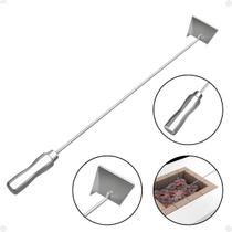 Espalhador De Brasa Inox Para Churrasqueira Cabo Aluminio