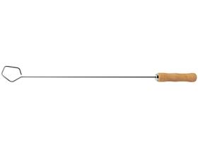 Espalhador de Brasas Tramontina Churrasco com Lâmina em Aço Inox e Cabo de Madeira Natural 67 cm