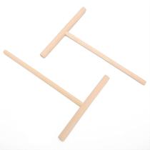 Espalhador de crepe Yosoo Health Gear de madeira em forma de T, 2 unidades