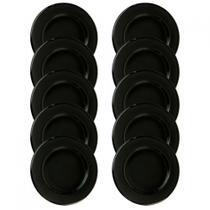 Espalhador Grande Sabaf Esmaltado Para Cooktop - 10Peças Preto Espalhador Grande Sabaf Esmaltado Para Cooktop - 10Peças Preto