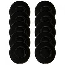 Espalhador Médio Sabaf Esmaltado Para Cooktop - 10Peças Preto Espalhador Médio Sabaf Esmaltado Para Cooktop - 10Peças Preto