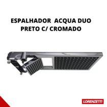 Espalhador Para Chuveiro Acqua Duo Preto/ Cromado A-41R Lorenzetti ( Peça Reposição )