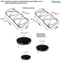 Espalhadores + grelhas electrolux para fogões 4 bocas 50 spb