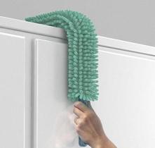 Espanador Chenile Microfibra Flexível Verde Flash Limp Espanador Chenile Microfibra Flexível Verde Flash Limp