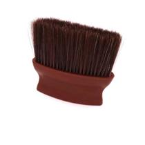 Espanador De Cabelo Plataforma Com Cerdas Escuras e Base Em Plástico Para Barbeiro