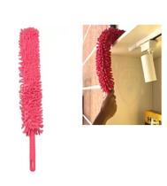 Espanador De Pó Casa Carros Microfibras Flexível Não Risca Mais Cabo 160cm Espanador De Pó Casa Carros Microfibras Flexível Não Risca Mais Cabo 160cm