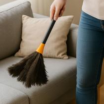 Espanador de Pó Dasshaus Penas de Peru 34cm Limpeza Delicada e Eficiente