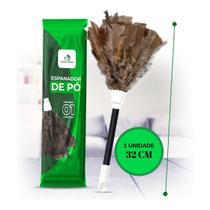 Espanador De Pó Pena De Peru 32cm Com Cabo Para Limpeza De Casa Empresas Escritórios Profissional Floresta Urbana