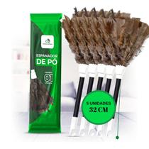 Espanador De Pó Pena De Peru 32cm Com Cabo Para Limpeza De Casa Empresas Escritórios Profissional Floresta Urbana