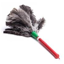 Espanador de pó penas de avestruz p/ limpeza em geral 40 cm