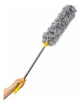 Espanador de Pó Telescópico Microfibra Extensível até 2,8m para Limpeza de Locais Altos AltoClean