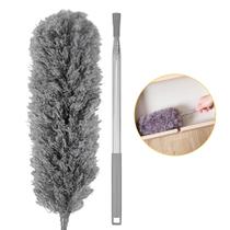 Espanador Extensor Mop Lavável Cabo Longo Microfibra