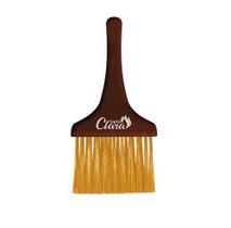 Espanador Santa Clara Modelo Eiffel com Cerdas em Nylon Marrom