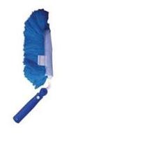 Espanador Tira Pó Eletrostático Não Risca Cabo Angular-AZUL